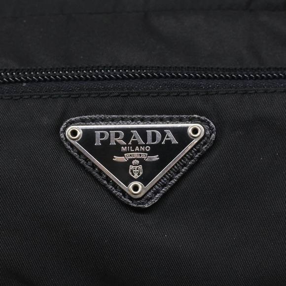 PRADA Pouch Nylon Black Auth ki3247 - Picture 8 of 16
